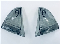 2006-2007 Suzuki GSXR750 Clear Alternatives Smoke Rear Turn Signal Lenses (CTS-0051-S)