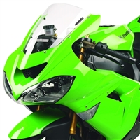 2004-2005 Kawasaki ZX10R Hotbodies Racing SuperSport (OE/Stock Shape) Windshield (K0410R-WSS-CLR)- Clear