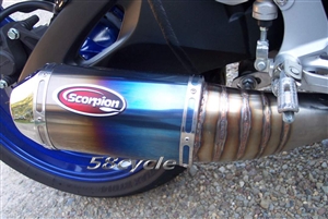 2006-2007 Suzuki GSXR750 Scorpion Exhaust Slip-on System - Cat Eliminator