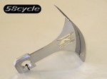 1997-2005 Suzuki GSXR600 Polished Stainless Steel Swingarm Tag Bracket with GSXR Logo