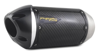 2015-2021 Yamaha FZ-07 / MT-07 / XSR700 Two Brothers Racing Full Exhaust System - S1R Carbon Fiber Canister (005-4070105-S1)
