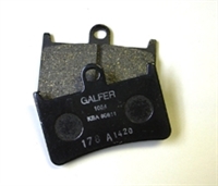 1998-2000 Honda VFR 800 Galfer Black Semi-Metallic Front Brake Pads