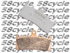 1994-1995 Suzuki GSXR750 Galfer Gold Sintered Rear Brake Pads