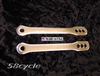 2005-2006 Kawasaki ZX6RR / ZX6R 636 Custom Polished Lowering Links - Bad Boy Racing Design