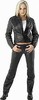 MotoGP Women's Rio Lambskin Leather  Jacket - Black