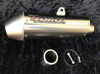 2006-2016 Yamaha R6 TiForce Titanium Slip On Exhaust System + FREE K&N Air Filter