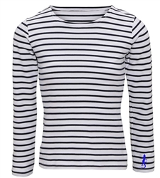 Stripey Long-Sleeved T-shirt (Unisex & Ladies Styles) - 2 colours