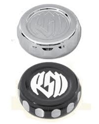 Front/Rear RSD Combat Brake Reservoir Cap Black Contrast Cut