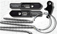 99-07 Hayabusa Black Anodized Swingarm Extension Package Kit