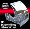 Chrome Plated Axle Mount License Plate Bracket 2004-2006 R1 Fitment