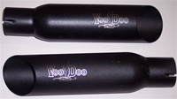 01-07 Hayabusa VooDoo Black Slip-On Exhausts