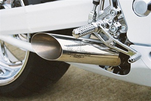 08-20 Hayabusa VooDoo Polished Slip-On Exhausts