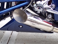 06-07 Kawasaki ZX14 VooDoo Polished Slip-On Exhausts