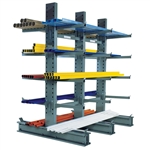 Standard Duty Cantilever Rack with 18" Arms