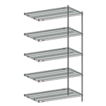 18"d x 74"h - Super Erecta 5-Shelf Add-Ons