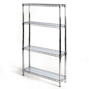 8"d Acrylic Wire Shelf Liners - 2-Pack