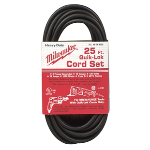 25' 3-Wire QUIK-LOK Cord