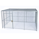 4 wall Woven Wire Mesh Partition, Security Cage
