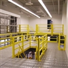 3 Railing Mezzanine Safety Unit w/ 2 Corner Posts