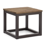 Civic Center Side Table Distressed Natural