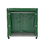 24"d 200 Denier Cart Covers - Forest Green