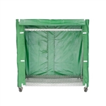 24"d 200 Denier Cart Covers - Kelly Green