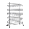 16-Tier Mobile Agribusiness Drying Rack