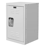 Kids White Mini Locker 15&quot;d x 15&quot;w x 24&quot;h