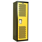 Black and Yellow Home Team Locker