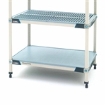 MetroMax i Antimicrobial Heavy-Duty Shelf w/ Grid Mat