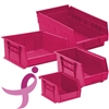 Pink for the Cure Storage Bins