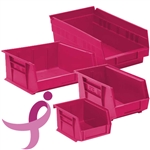 Pink for the Cure Storage Bins