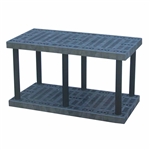 DuraShelf  48"w x 24"d x 27"h Base 2-Shelf