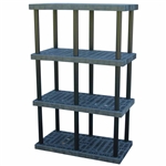 DuraShelf  48"w x 24"d x 51"h 4-Shelf System