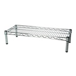 Industrial Wire Shelving Unit with 1 Shelf - 14"d