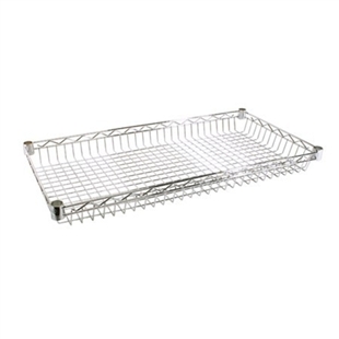 Chrome Basket Wire Shelves