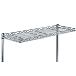 Chrome Cantilever Wire Shelves