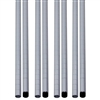 White Wire Shelving Posts - 4-Pack