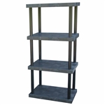 DuraShelf Solid Top 36"w 4-Shelf System