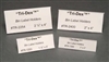Clear Tri-Dex Label Holders - 25pk
