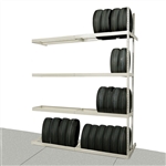 Rivetwell Single Row Tire Storage Add On Unit