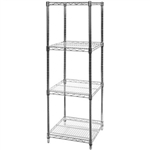 18"d x 18"w Wire Shelving Racks 4 Shelves