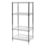 18"d x 24"w Wire Shelving with 4 Shelves