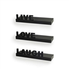 "Live" "Love" "Laugh" Wall Shelves (Set of 3)