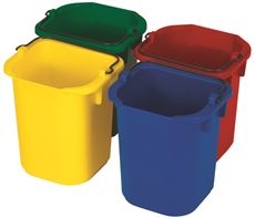 PAILS DISINFECTING 5 QT SET OF 4 COLORS