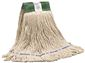 RENOWN STANDARD LOOP END BLEND WET MOP HEAD WITH 5 IN. HEADBAND, WHITE, MEDIUM