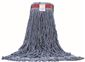 RENOWN PREMIUM LOOP END SHRINKLESS BLEND WET MOP HEAD WITH 1 IN. HEADBAND, BLUE, LARGE