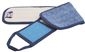 RENOWN MICROFIBER DAMP MOP PAD WITH SCRUB FLAP, 18 IN., BLUE