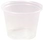 RENOWN PLASTIC PORTION CUPS, CLEAR, 5 OZ., 2,500 PER CASE