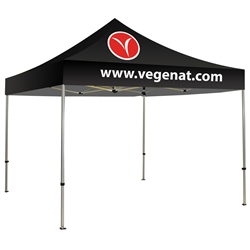 Canopy Tent 10 Ft. 2 Color Logo Graphic Package